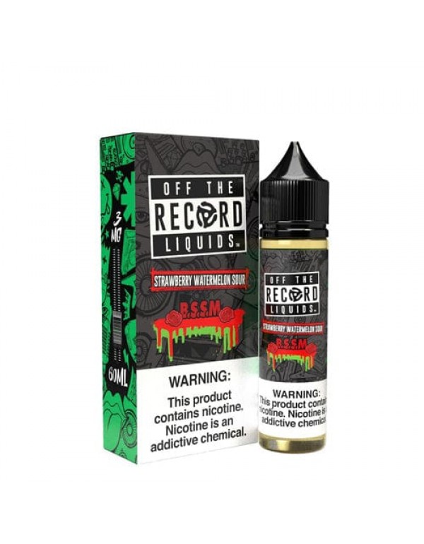 Off The Record Liquids B.S.S.M. 60ml Vape Juice