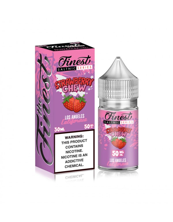 The Finest Strawberry Chew 30ml Nic Salt Vape Juic...