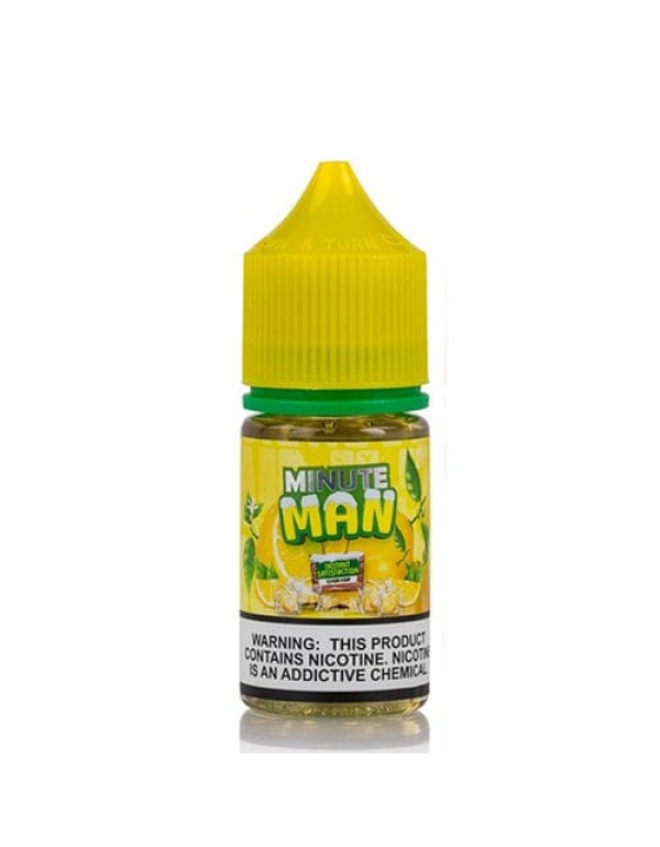 Minute Man Salt Lemon Mint ICED 30ml Nic Salt Vape...