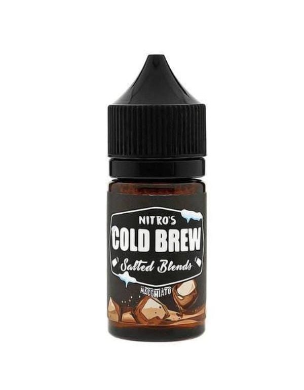 Nitro's Cold Brew Salts Macchiato 30ml Nic Salt Vape Juice