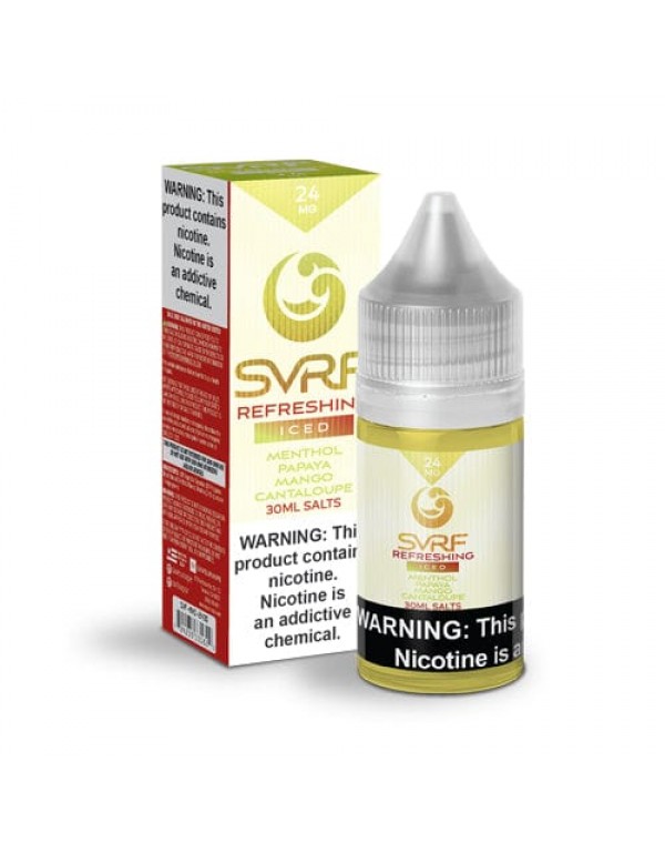 SVRF Salts Refreshing Iced 30ml Nic Salt Vape Juic...