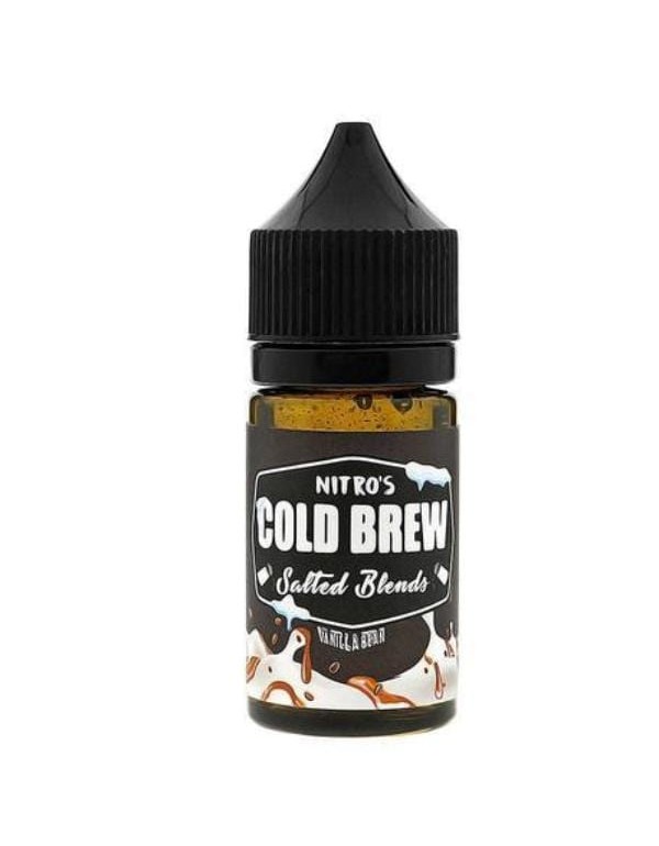 Nitro's Cold Brew Salts Vanilla Bean 30ml Nic Salt Vape Juice