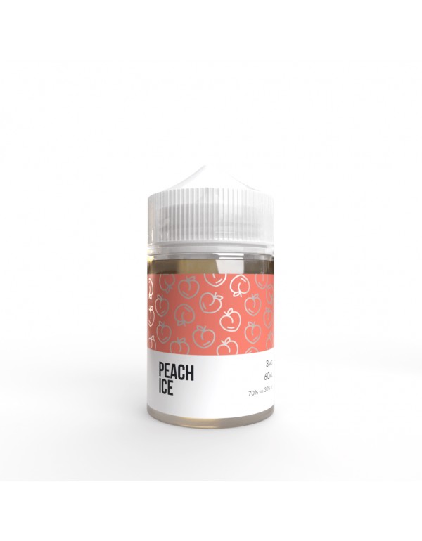 Ice Series Peach Ice 60ml Vape Juice - Saucy