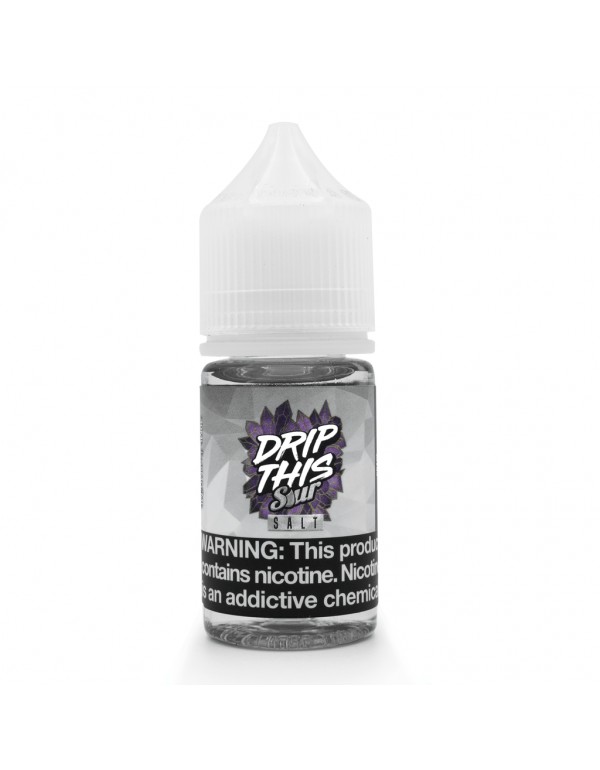 Drip This Sour Salt Grape 30ml Nic Salt Vape Juice