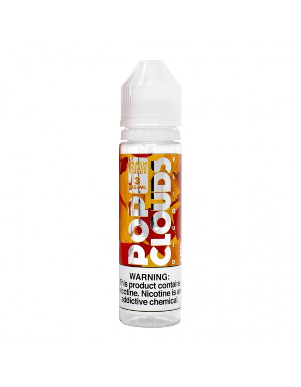 Pop Clouds Peach Please 60ml Vape Juice