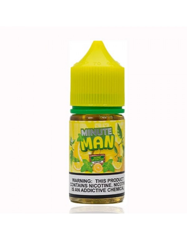 Minute Man Salt Lemon Mint 30ml Nic Salt Vape Juic...