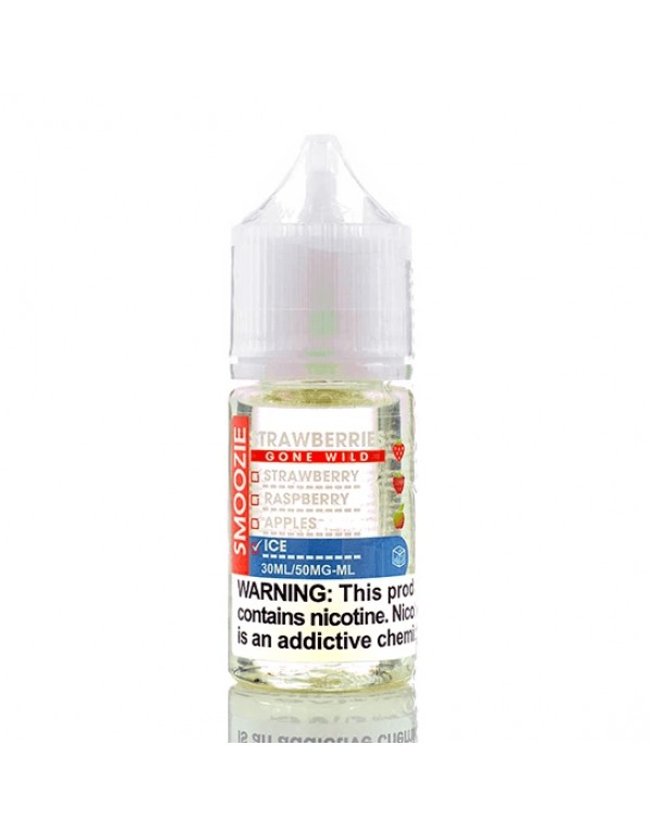 Smoozie Strawberries Gone Wild Ice 30ml Nic Salt V...