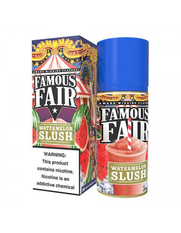 Famous Fair Watermelon Slush 100ml Vape Juice