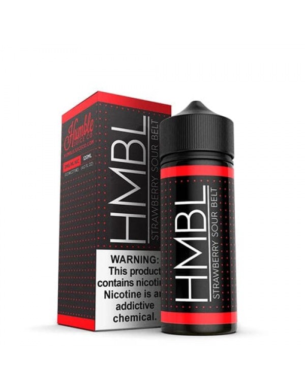 HMBL Strawberry Sour Belt 120ml Vape Juice