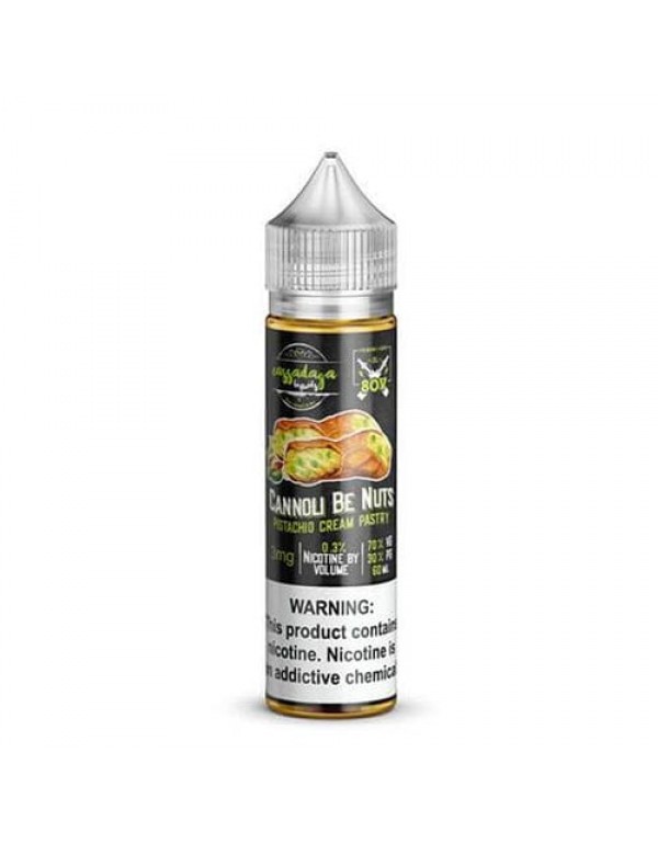 Cassadaga Liquids Cannoli Be Nuts 60ml Vape Juice