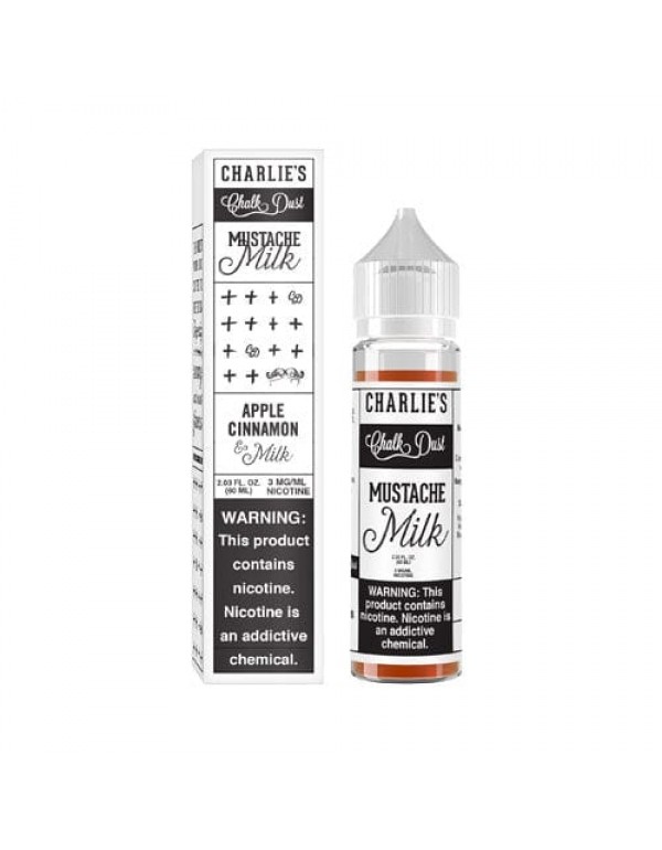 Charlie's Chalk Dust Mustache Milk 60ml Vape J...