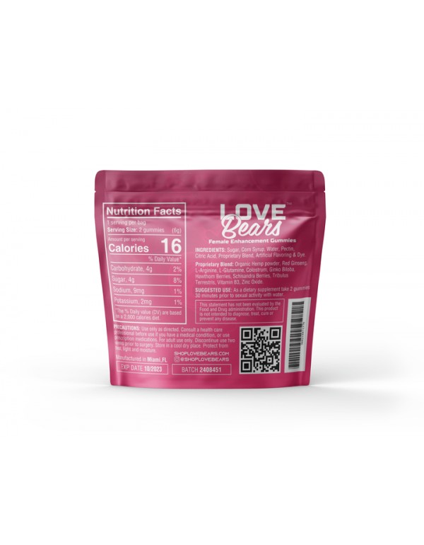 Love Bears Sexual Enhancement Gummies (2x Pack)