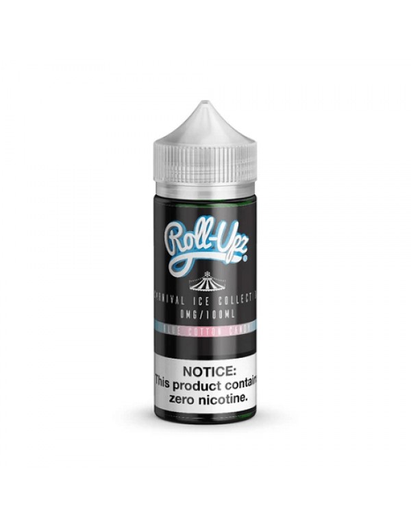 Blue Cotton Candy Ice 100ml Vape Juice - Juice Rol...