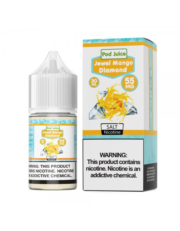 Pod Juice Jewel Mango Diamond 30ml Nic Salt Vape Juice