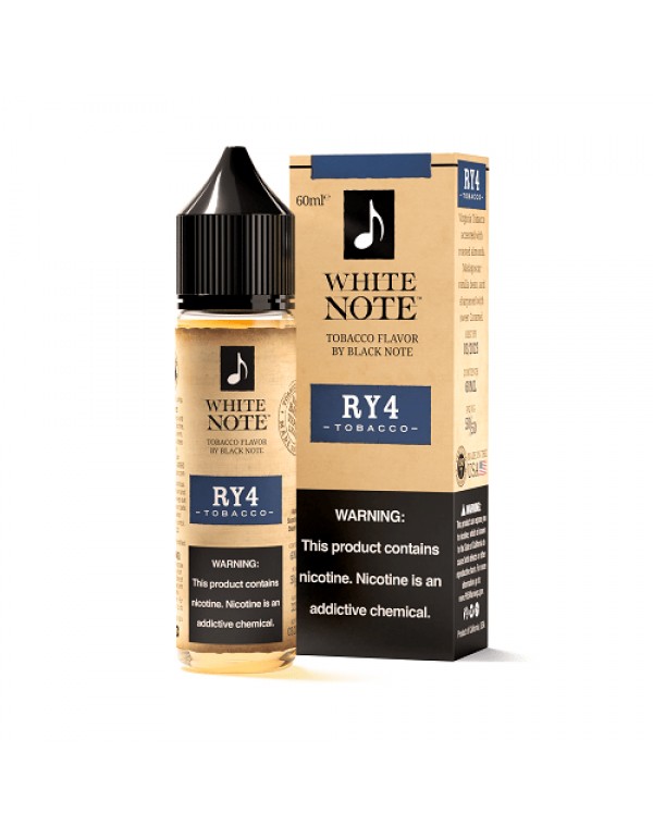 RY4 Tobacco 60ml Vape Juice - White Note