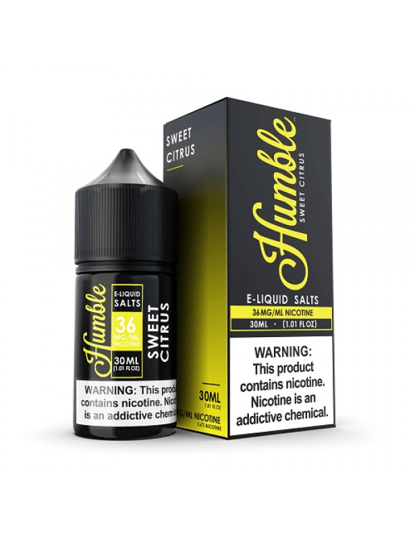 Sweet Citrus 30ml Nic Salt Vape Juice - Humble Jui...