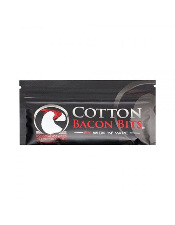 Wick 'n' Vape Organic Cotton Bacon Bits