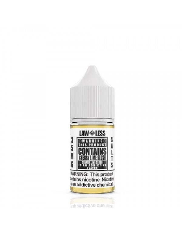 Warning Salts Cherry Lime Slush 30ml Nic Salt Vape...