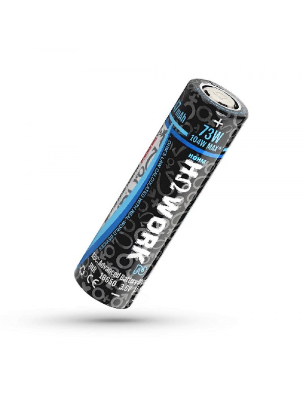 HohmTech Work¬= 18650 2547mAh 25.3A Battery