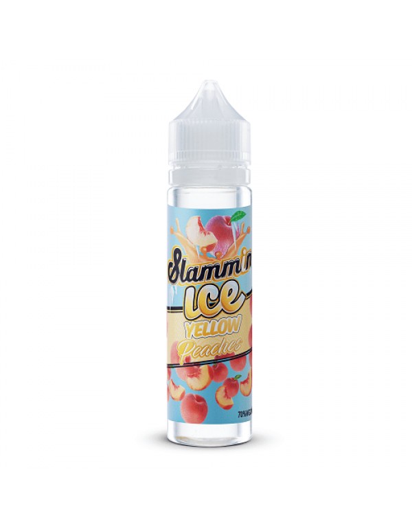 Yellow Peach Ice 60ml Vape Juice - Slammin