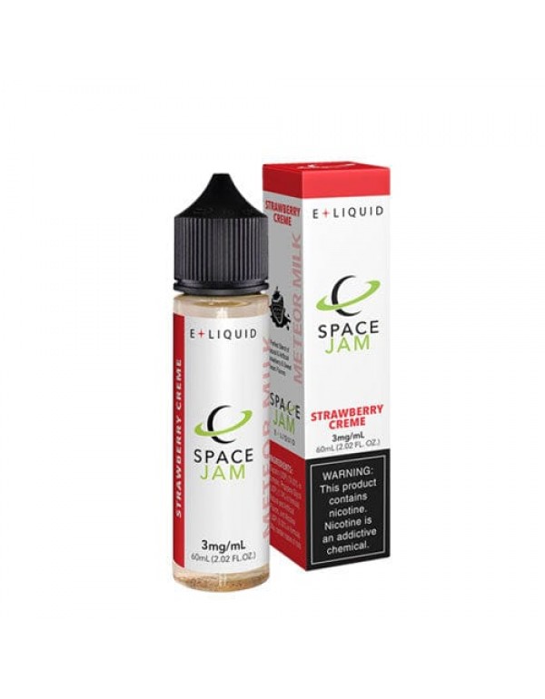 Space Jam Strawberry Creme (Meteor Milk) 60ml Vape...