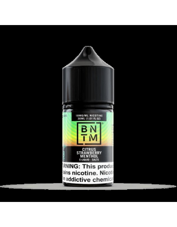 Citrus Strawberry Menthol 30ml Nic Salt Vape Juice...