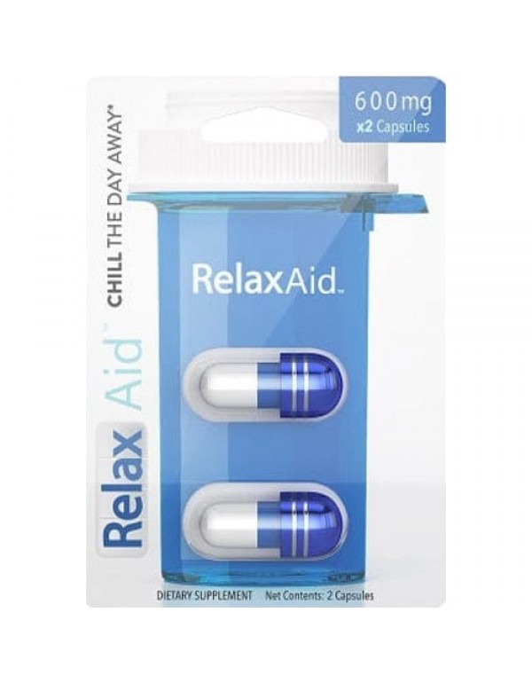 Relax Aid 600mg Capsules (Pack of 2x)