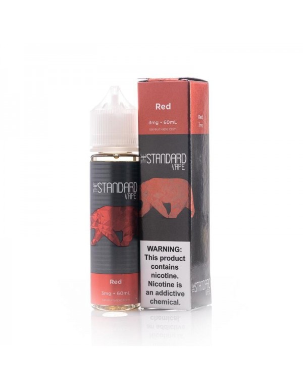 The Standard Vape Red Gummy 60ml Vape Juice