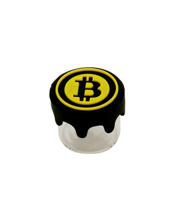 Bitcoin Silicone Concentrate Container