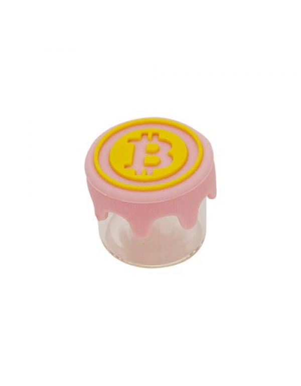 Bitcoin Silicone Concentrate Container