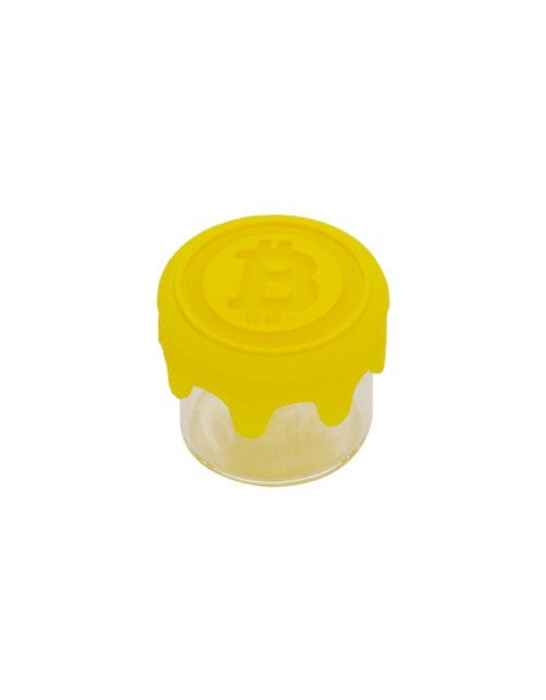 Bitcoin Silicone Concentrate Container