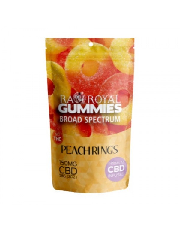 R.A. Royal CBD Gummy Peach Rings