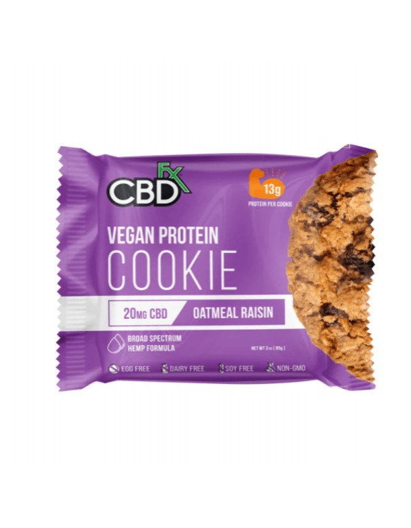 CBDfx CBD Cookie w/ Protein (100% Vegan)