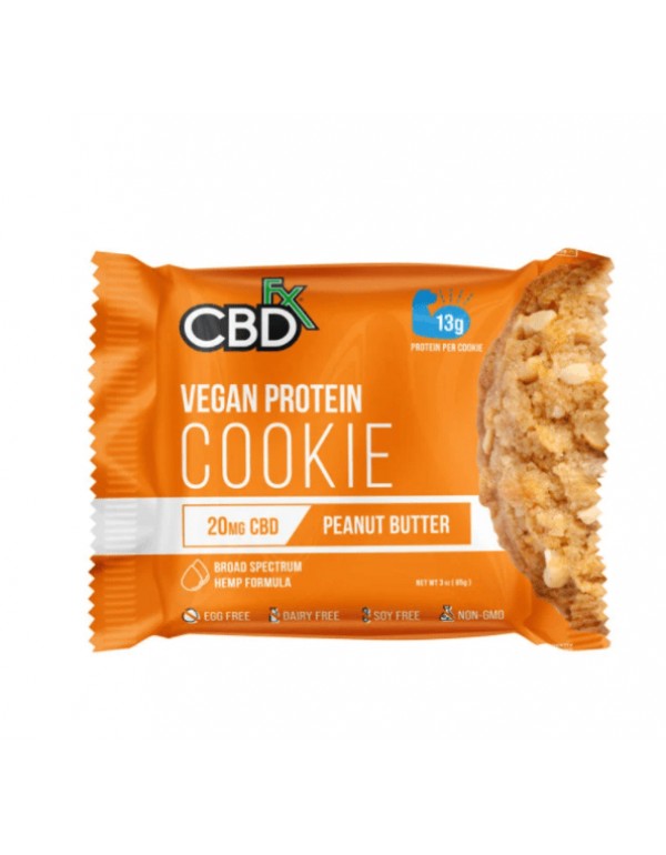 CBDfx CBD Cookie w/ Protein (100% Vegan)