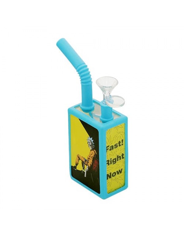 Cartoon Juice Box Silicone Bong