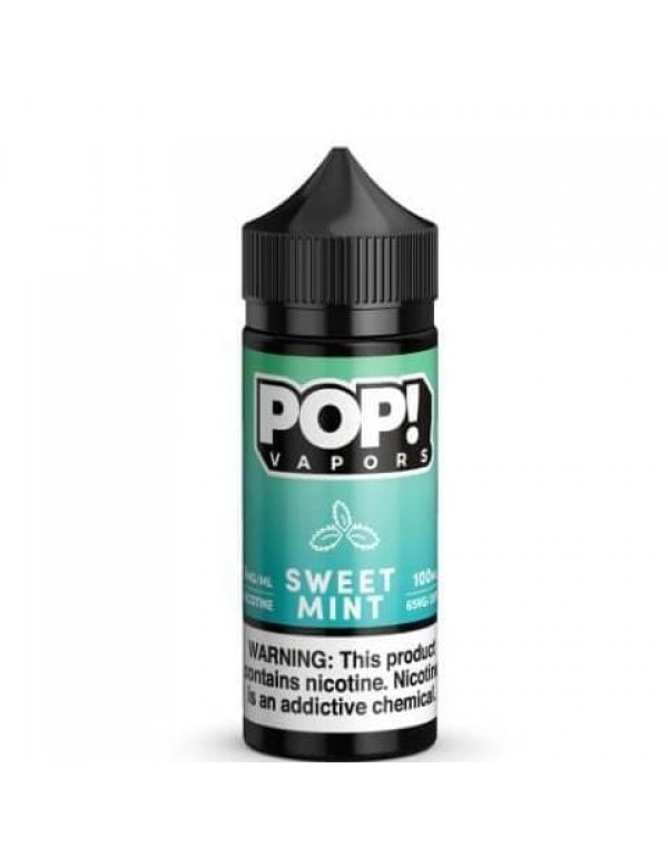 POP! Vapors Sweet Mint 100ml Vape Juice