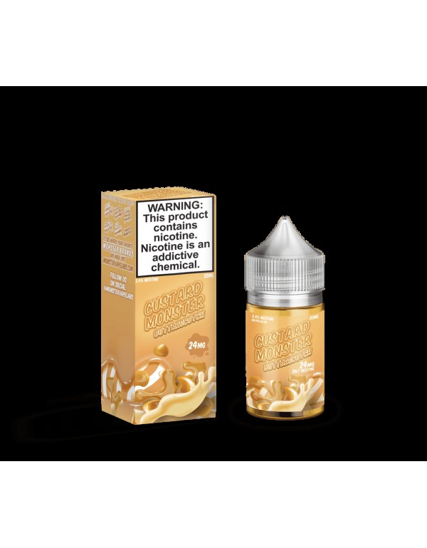 Custard Monster Salts Butterscotch 30ml Nic Salt V...