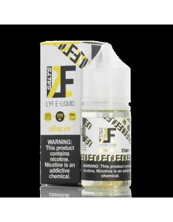 LYF Salts Citrus Ice 30ml Nic Salt Vape Juice