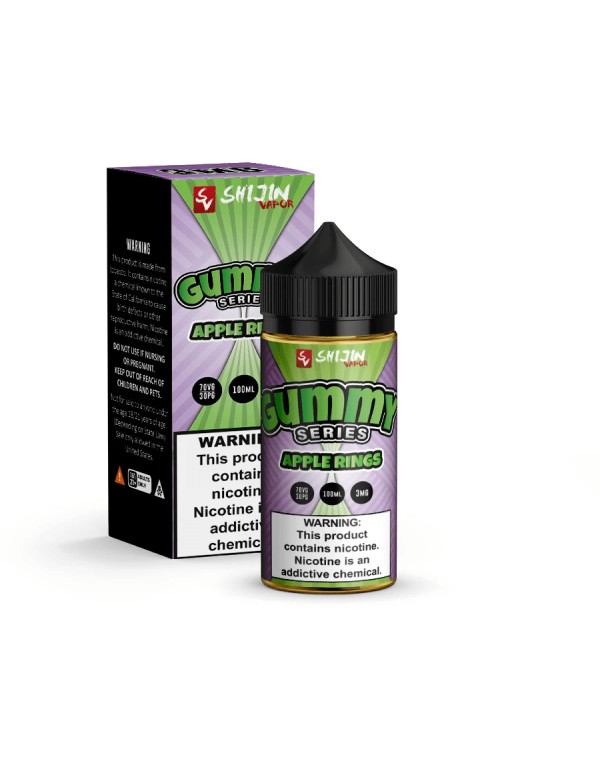 Shijin Gummy Series Apple Rings 100ml Vape Juice