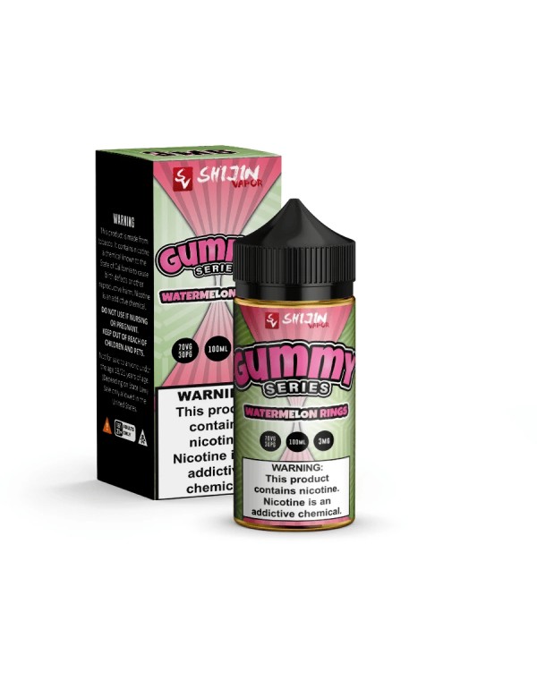 Shijin Gummy Series Watermelon Rings 100ml Vape Ju...