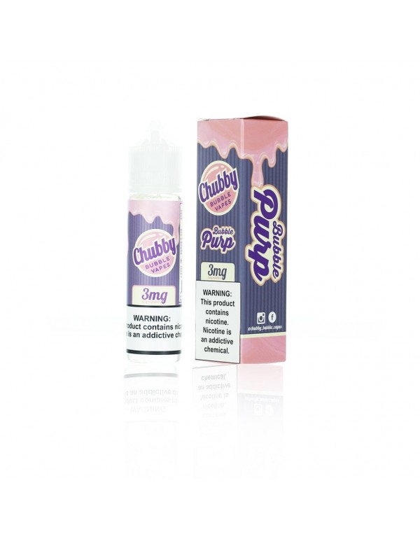 Chubby Bubble Vapes Bubble Purp 60ml Vape Juice