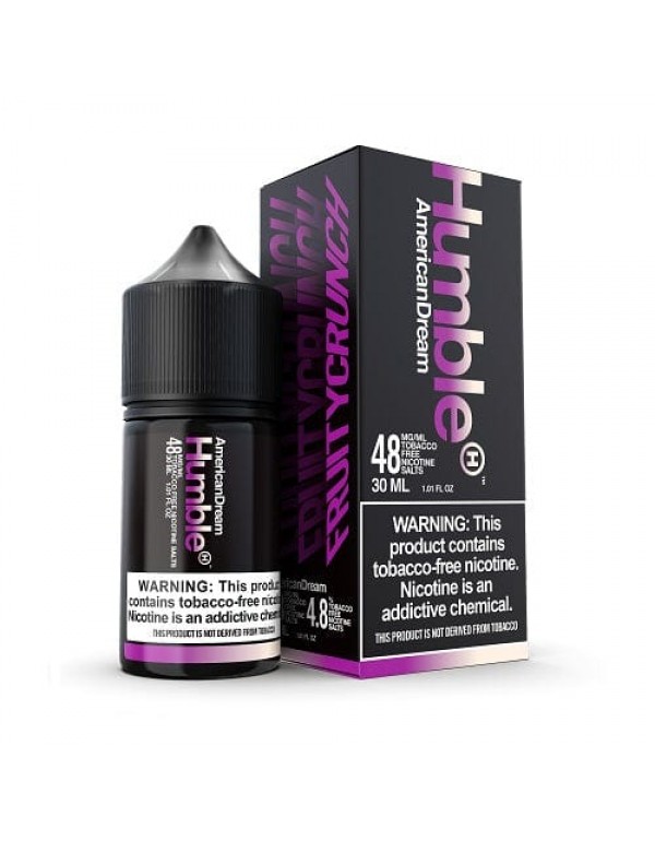 American Dream 30ml TF Nic Salt Vape Juice - Humble Juice Co.