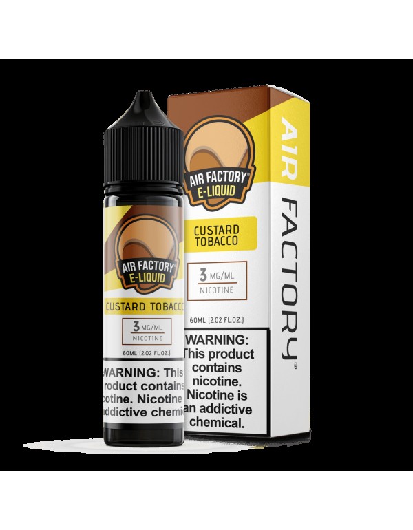 Air Factory Custard Tobacco 60ml Vape Juice