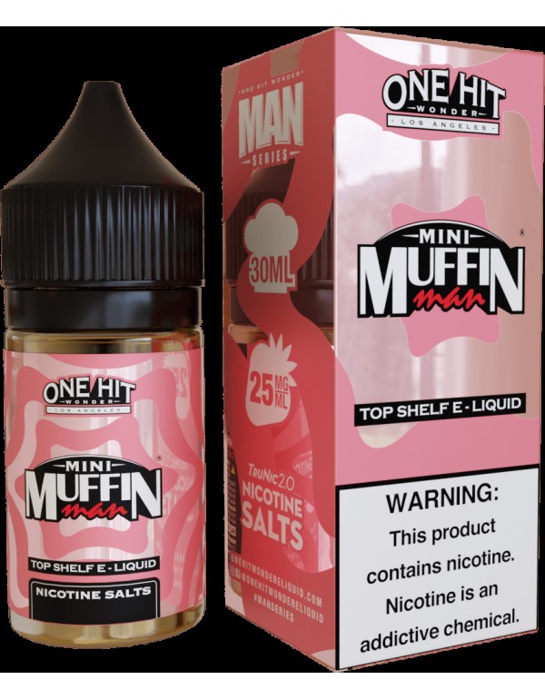 One Hit Wonder Mini Muffin Man 30ml Nic Salt Vape Juice