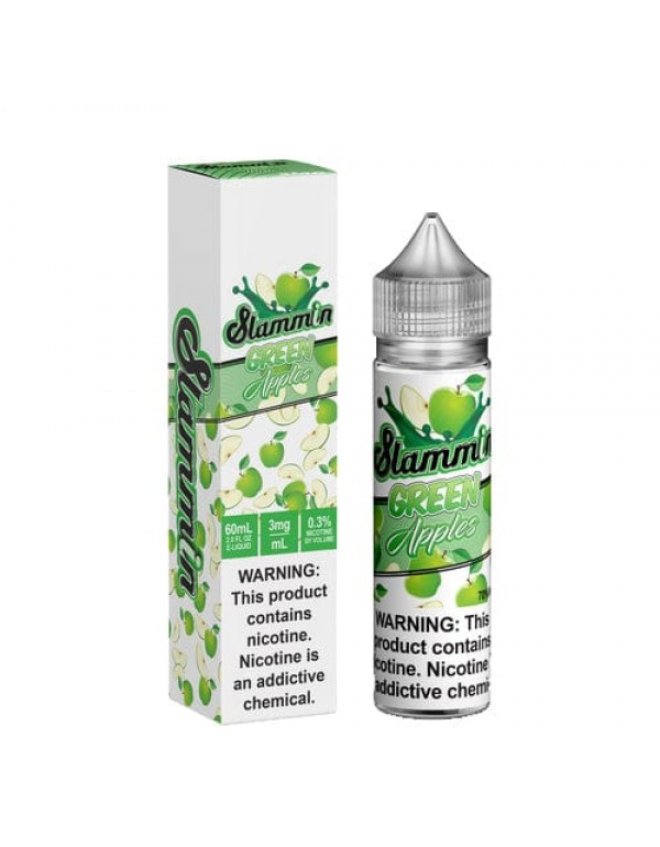 Slammin Green Apples 60ml Vape Juice