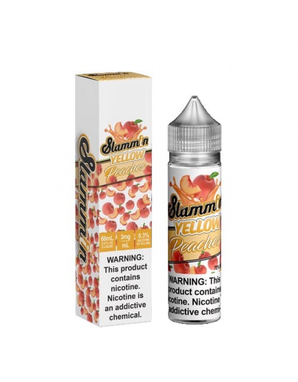 Slammin Yellow Peach 60ml Vape Juice