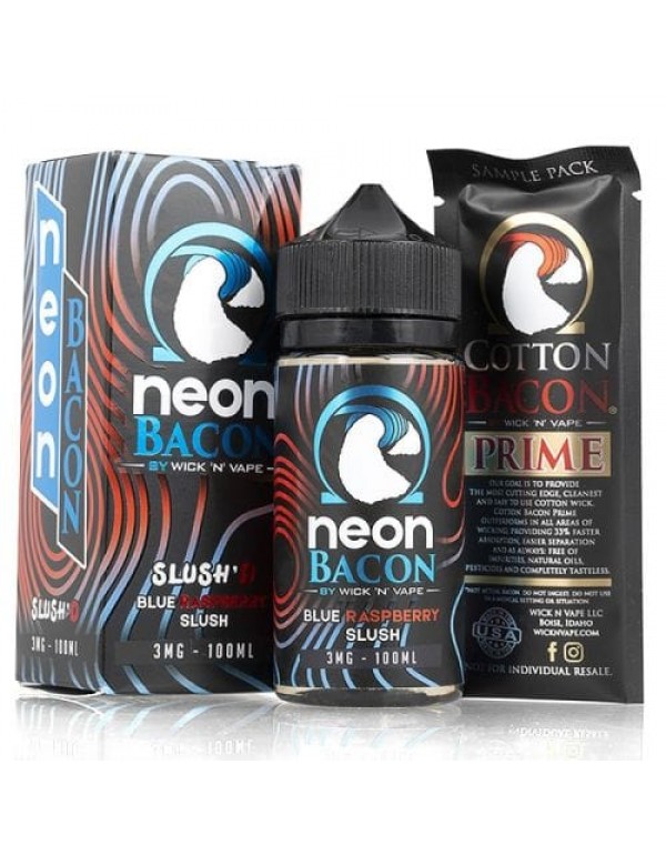 Slush'd Neon Bacon 100ml Vape Juice - Wick ...