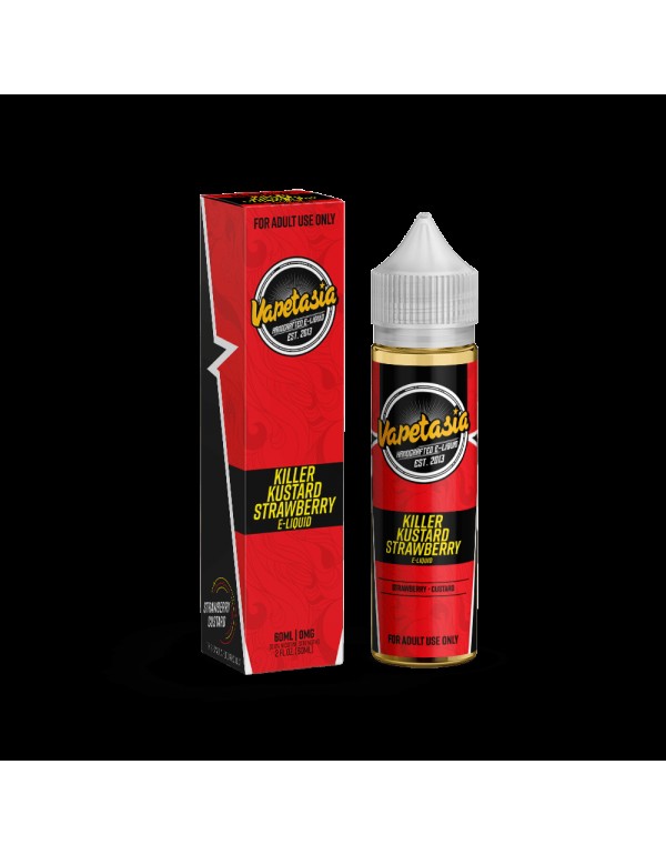 Vapetasia Killer Kustard Strawberry 60ml Vape Juic...