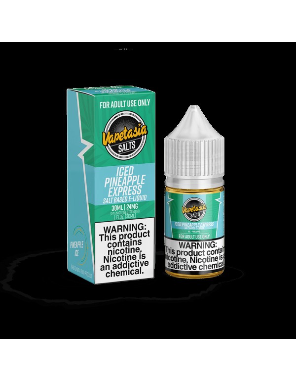 Vapetasia ICED Pineapple Express 30ml Nic Salt Vap...