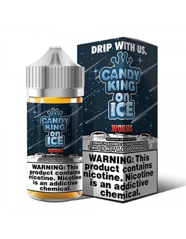 Candy King on Ice Worms 100ml Vape Juice